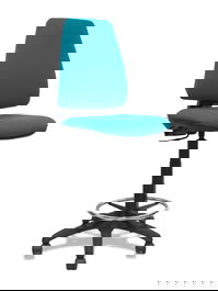 Taburete Piqueras y Crespo PB429RN Azul PVC