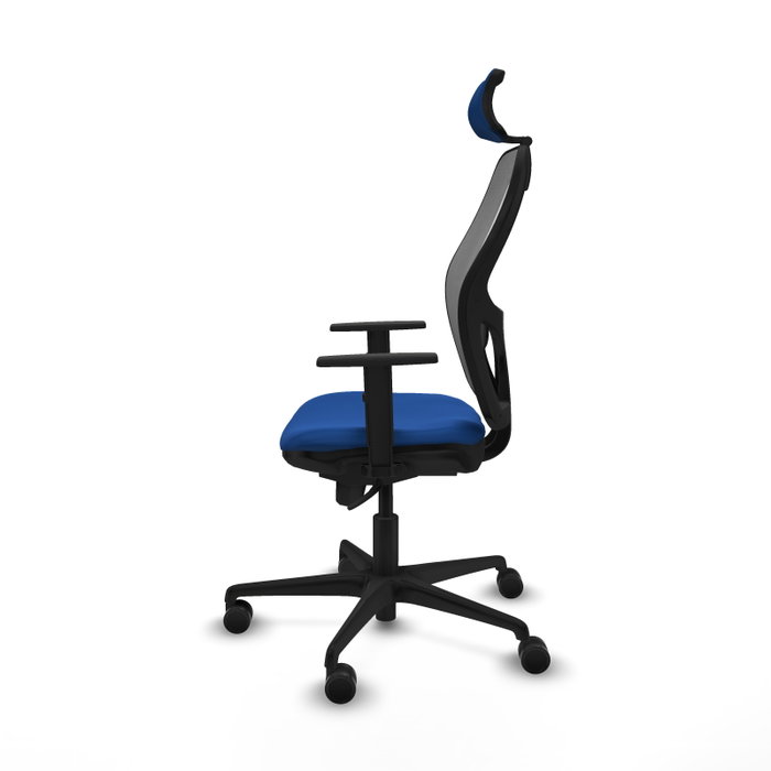 PIQUERAS Y CRESPO Silla de oficina Jorquera Azul y Gris PIQUERAS Y CRESPO Silla de oficina Jorquera Azul y Gris