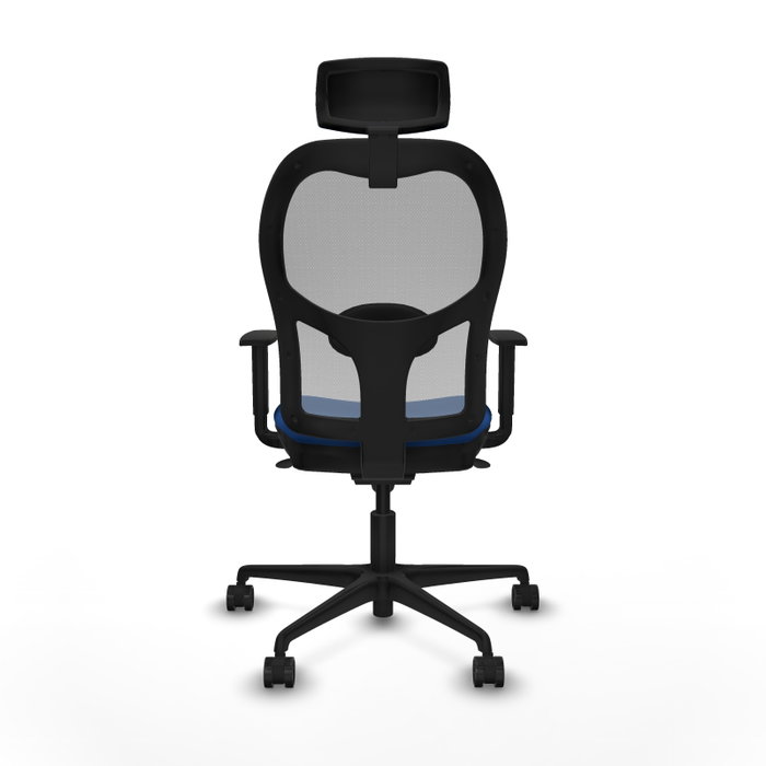 PIQUERAS Y CRESPO Silla de oficina Jorquera Azul y Gris PIQUERAS Y CRESPO Silla de oficina Jorquera Azul y Gris
