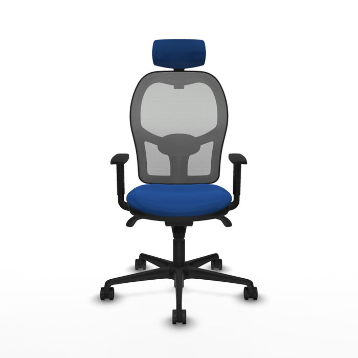 PIQUERAS Y CRESPO Silla de oficina Jorquera Azul y Gris PIQUERAS Y CRESPO Silla de oficina Jorquera Azul y Gris