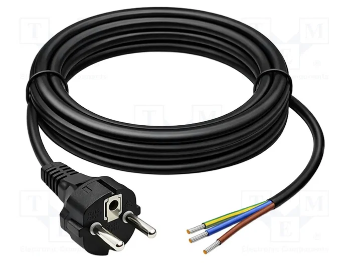 QOLTEC Cable de alimentación HD5VV-F 3G1,5mm2 CEE 7/7 3m QOLTEC Cable de alimentación HD5VV-F 3G1,5mm2 CEE 7/7 3m