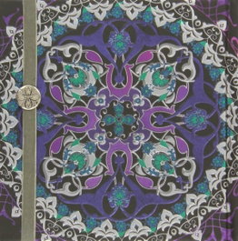 BONCAHIER Cuaderno mandala gris