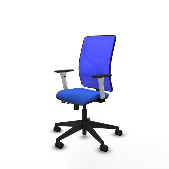 PIQUERAS Y CRESPO Silla de oficina Motilla Azul con Mecanismo Sincro/Traslack PIQUERAS Y CRESPO Silla de oficina Motilla Azul con Mecanismo Sincro/Traslack