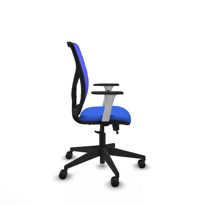 PIQUERAS Y CRESPO Silla de oficina Motilla Azul con Mecanismo Sincro/Traslack PIQUERAS Y CRESPO Silla de oficina Motilla Azul con Mecanismo Sincro/Traslack