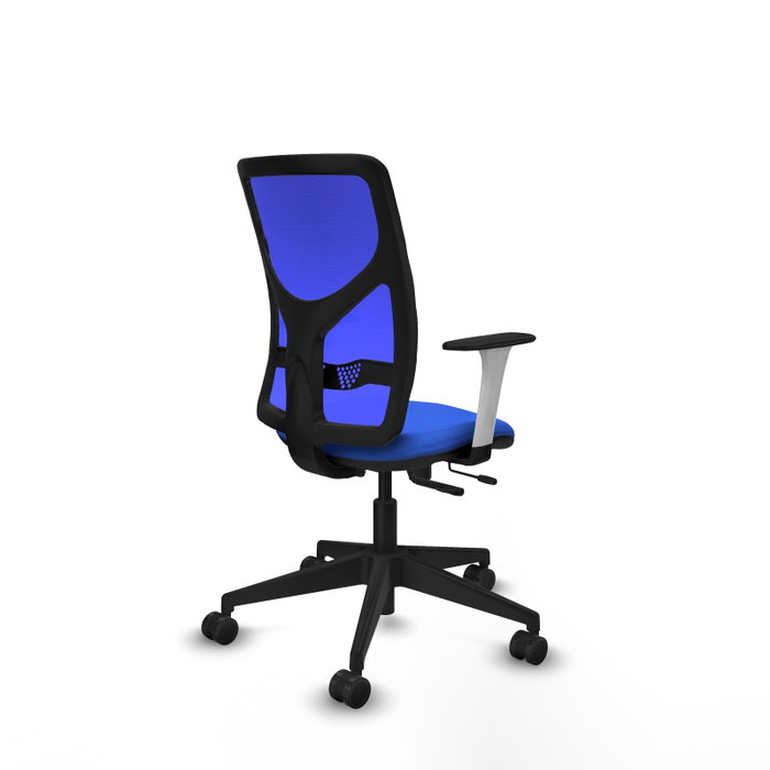 PIQUERAS Y CRESPO Silla de oficina Motilla Azul con Mecanismo Sincro/Traslack PIQUERAS Y CRESPO Silla de oficina Motilla Azul con Mecanismo Sincro/Traslack