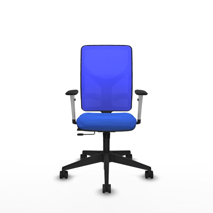 PIQUERAS Y CRESPO Silla de oficina Motilla Azul con Mecanismo Sincro/Traslack PIQUERAS Y CRESPO Silla de oficina Motilla Azul con Mecanismo Sincro/Traslack