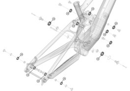 Lapierre Kit Rodamientos 6902-2RS 6801-2RS 6901-2RS Aluminio Bicicleta Carrera/BTT