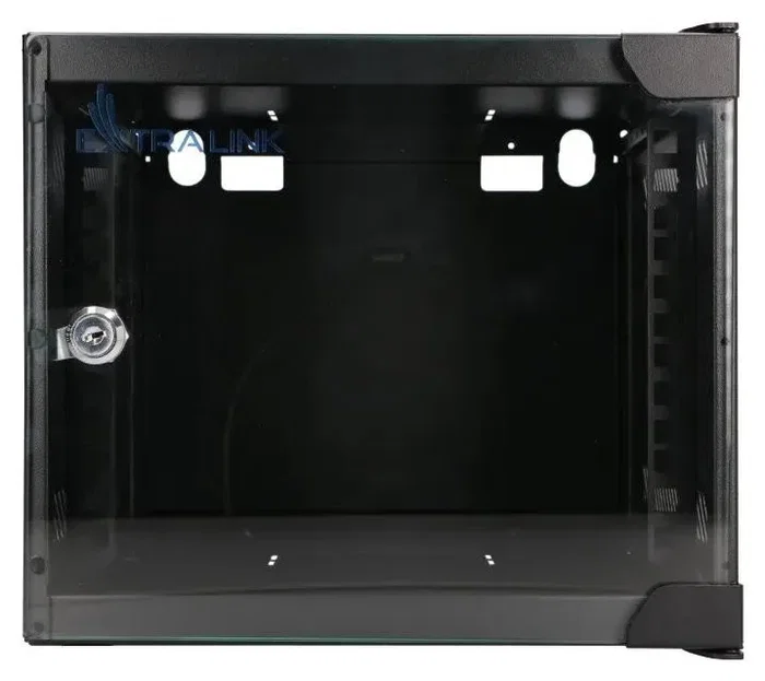 Extralink LITE 4U 10 pulg. 280x310 mm Armario Rack Negro