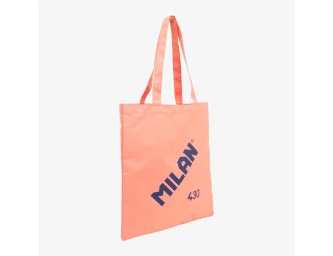 Milan Bolsa Tote Bag Serie 1918 Rosa en Tejido Ripstop