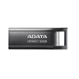 ADATA Memoria USB UR340 32GB USB 3.2 Gen 1 (5Gbps) Lápiz USB Metal Negro - Modelo AROY-UR340-32GBK