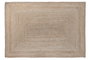 DKD Home Decor Alfombra de Lana y Yute Trenzada a Mano 120x180x1 cm Marrón Claro