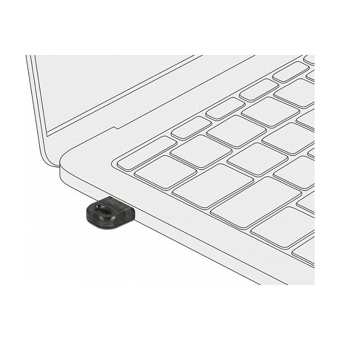 DeLOCK Adaptador Bluetooth 5.0 Mini USB 2.0 Negro