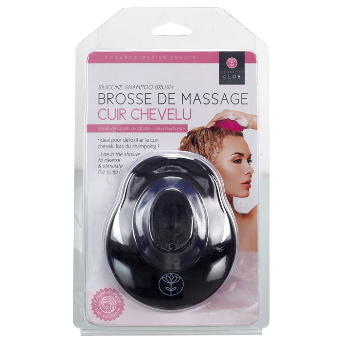 Cosmetic Club Masajeador De Cabeza Cepillo De Silicona Para Masaje De Cuero Cabelludo Colores Surtidos Cosmetic Club Masajeador De Cabeza Cepillo De Silicona Para Masaje De Cuero Cabelludo Colores Surtidos