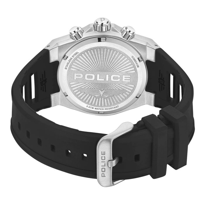 Police PEWGQ0054301M con correa de silicona negra