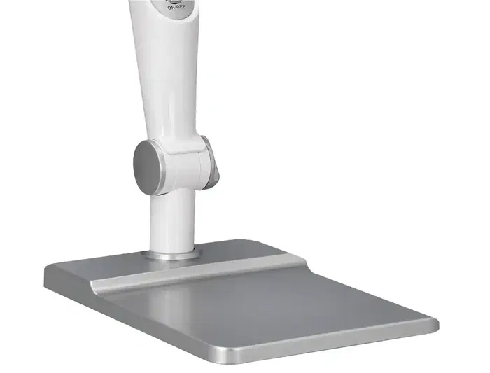 Q-connect Lámpara de Escritorio LED 9W 550 lm Táctil 3 Niveles Color Brazo y Base Oscilantes Plateado