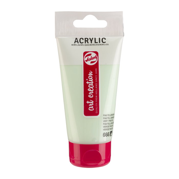 Talens Art Creation Pintura Acrílica Tubo 75 ml Verde Pastel 666 Talens Art Creation Pintura Acrílica Tubo 75 ml Verde Pastel 666