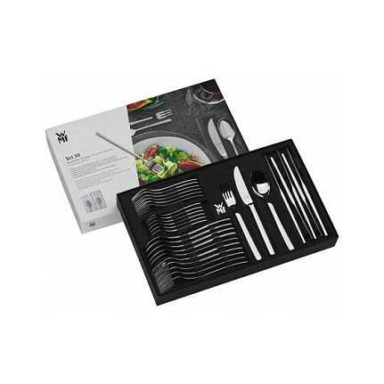 WMF Corvo Juego de Cubiertos de 30 Piezas Cromargan Protect