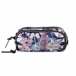 Pro-Dg Estuche Portatodo Note Samoa PRO-DG Rosa con 3 Compartimentos y 16 Ranuras para Lápices