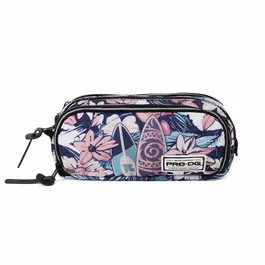 Pro-Dg Estuche Portatodo Note Samoa PRO-DG Rosa con 3 Compartimentos y 16 Ranuras para Lápices