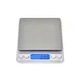 Livoo DOM474 Báscula Electrónica de Precisión con Bandeja de Acero Inoxidable - Máx. 500 g - 6 Unidades de Medida - Pantalla LCD