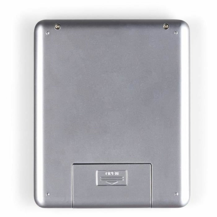 Livoo DOM474 Báscula Electrónica de Precisión con Bandeja de Acero Inoxidable