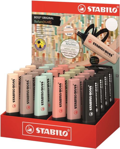 Stabilo Boss Original Nature Colors Surtido de 30 Unidades