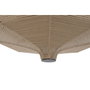 DKD Home Decor Lámpara de Techo de Papel y Acero LED Natural 50x50x40,6 cm