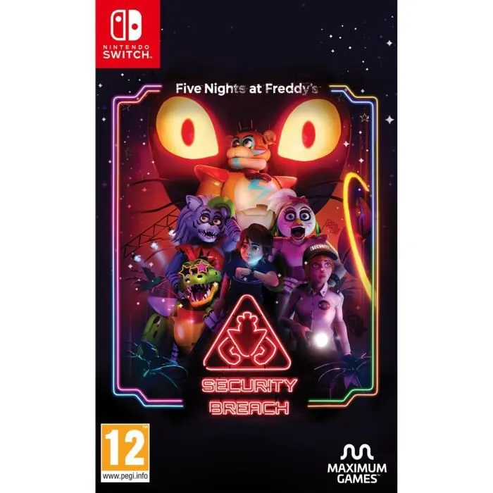 Just For Games JUS1688565300816 Cinco Noches en la Violación de Seguridad de Freddy - Juego de Nintendo Switch Just For Games JUS1688565300816 Cinco Noches en la Violación de Seguridad de Freddy - Juego de Nintendo Switch