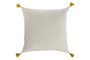 DKD Home Decor Cojín Poliéster Multicolor con Borlas 45x45 cm