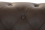 DKD Home Decor Sillón Vintage Marron Natural 80 x 70 x 80 cm