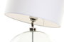 DKD Home Decor Lámpara de Sobremesa Cristal Orgánico 30x30x60