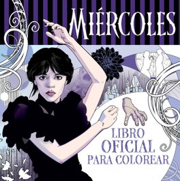 MONTENA Miércoles Addams. Libro oficial para colorear