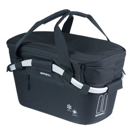 Basil Classic Carry All Cesta Isotérmica Trasera 18L para Portaequipajes con MIK 2.0