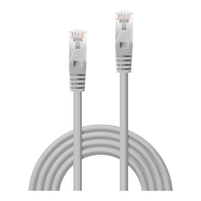 Lindy Cable de Red Ethernet RJ45 Cat.5e F/UTP Blindado 2 Metros Gris - Patch Cable para Red 1GBase-T con Conectores Chapados en Oro y Protector de Pestillo Snagless Lindy Cable de Red Ethernet RJ45 Cat.5e F/UTP Blindado 2 Metros Gris - Patch Cable para Red 1GBase-T con Conectores Chapados en Oro y Protector de Pestillo Snagless