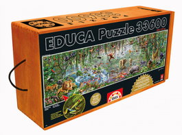 EDUCA BORRAS Vida salvaje puzzle 33600 piezas