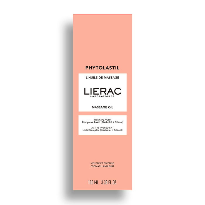 LIERAC PHYTOLASTIL Aceite de Masaje Antiestrías y Anti-Picor para Embarazo - 100 ml