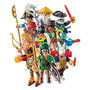 Playmobil Figures 71760 Set de Figuritas de Juguete para Niños, Multicolor, Plástico, 17 Piezas, Edad Recomendada 5 Años