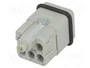 HARTING Han Q 5+PE plantilla de contacto macho HDC