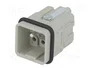 HARTING Han Q 5+PE plantilla de contacto macho HDC