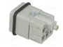 HARTING Han Q 5+PE plantilla de contacto macho HDC