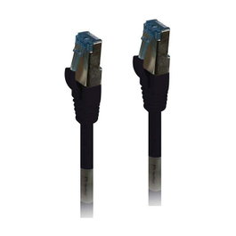 Synergy21 Patchkabel RJ45 CAT6A 500Mhz 0,15m negro