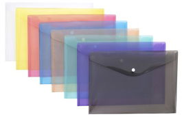 Dosier Sobre Databank Pp Broche A4 Fume (Set de 12)