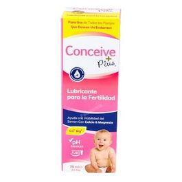 SASMAR Conceive Plus Lubricante para Parejas que Buscan el Embarazo Tubo 75Ml
