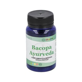 ALFA HERBAL Alfa Herbal Bacopa 60Cap. - Extracto de Bacopa Monnieri 400 mg, 60 Cápsulas - Memoria y Concentración