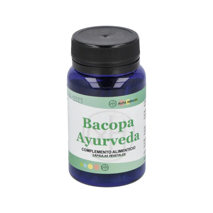 ALFA HERBAL Alfa Herbal Bacopa 60Cap. - Extracto de Bacopa Monnieri 400 mg, 60 Cápsulas - Memoria y Concentración ALFA HERBAL Alfa Herbal Bacopa 60Cap. - Extracto de Bacopa Monnieri 400 mg, 60 Cápsulas - Memoria y Concentración