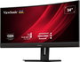 ViewSonic VG3456C Monitor Curvo de 34 pulgadas UWQHD 3440 x 1440 LED Negro