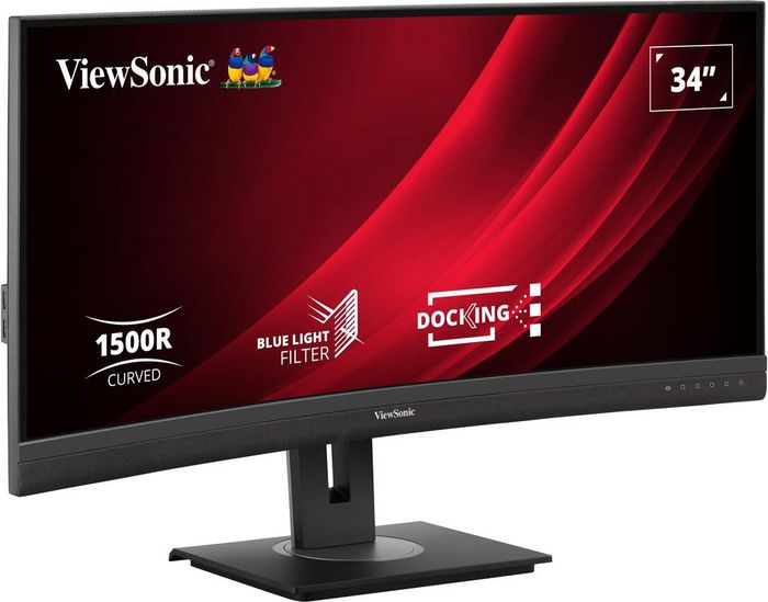 ViewSonic VG3456C Monitor Curvo de 34 pulgadas UWQHD 3440 x 1440 LED Negro