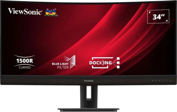 ViewSonic VG3456C Monitor Curvo de 34 pulgadas UWQHD 3440 x 1440 LED Negro