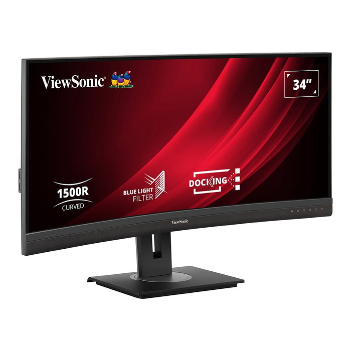 ViewSonic VG3456C Monitor 34" Curvo UltraWide UWQHD 3440x1440 1500R 100Hz VA USB-C 65W Negro ViewSonic VG3456C Monitor 34" Curvo UltraWide UWQHD 3440x1440 1500R 100Hz VA USB-C 65W Negro