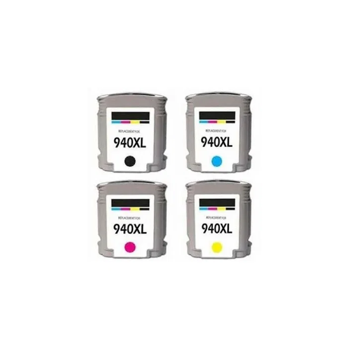 HP Cartucho de Tinta Compatible Cian N940XL C4909AE para OfficeJet Pro 8000, 8500, Serie A910/A909